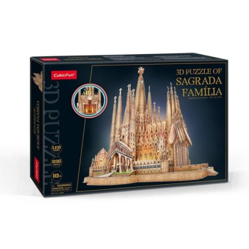 Puzzle 3D Sagrada Familia LED